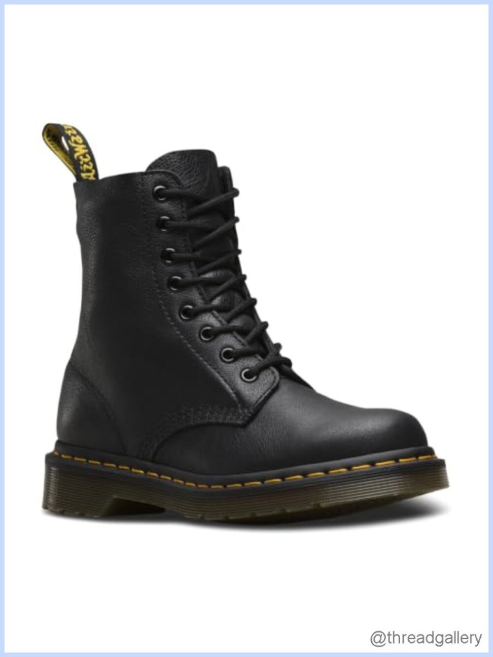 Women's 1460 Pascal Virginia Leather Ankle Boots Combat Booties 8-Eye